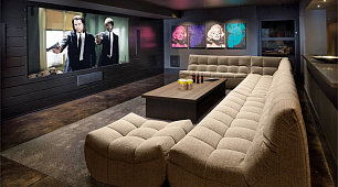 Бежевый диван в интерьере-19, Угловой диван ДеИтали